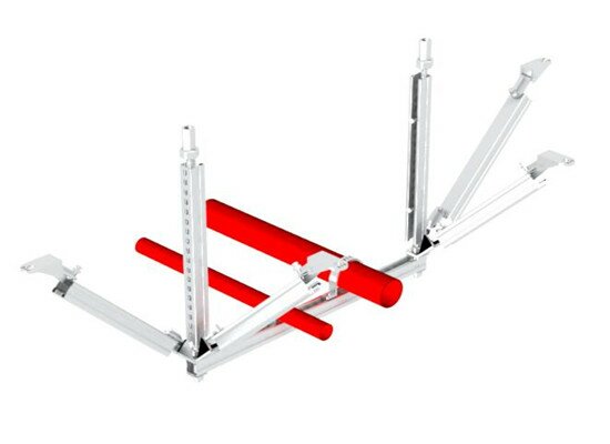 组合管双向抗震支吊架